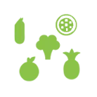 Select the freshest fruits, vegetables & herbs